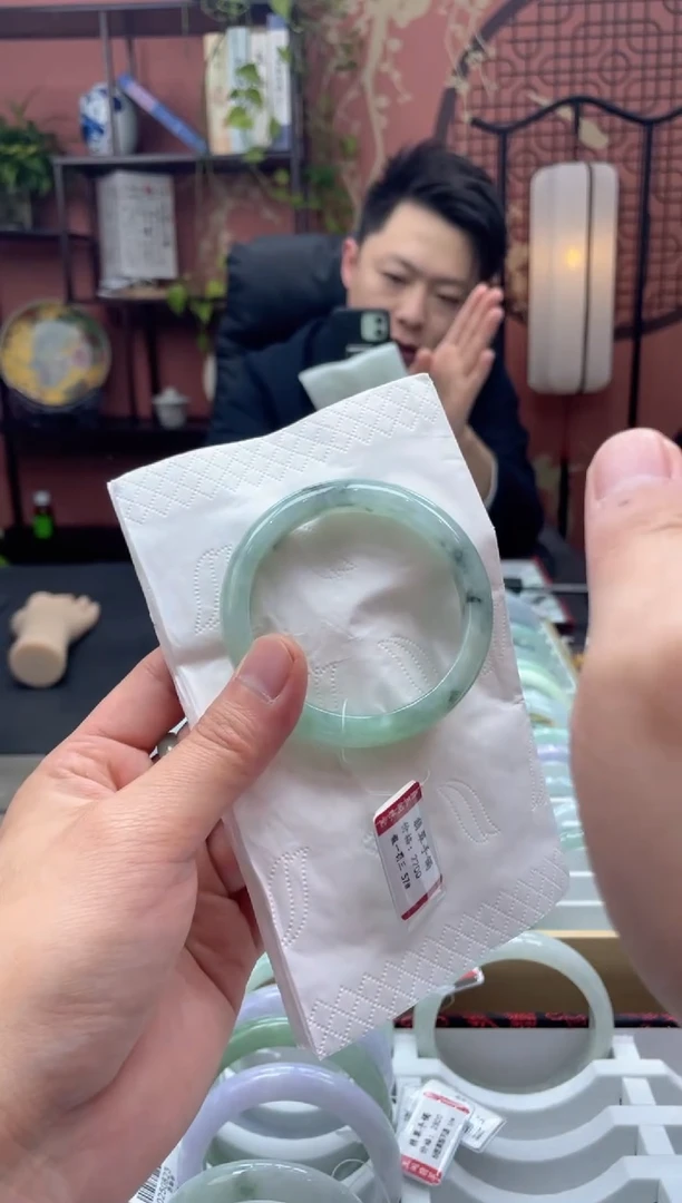 未镶嵌手镯翡翠5517*******