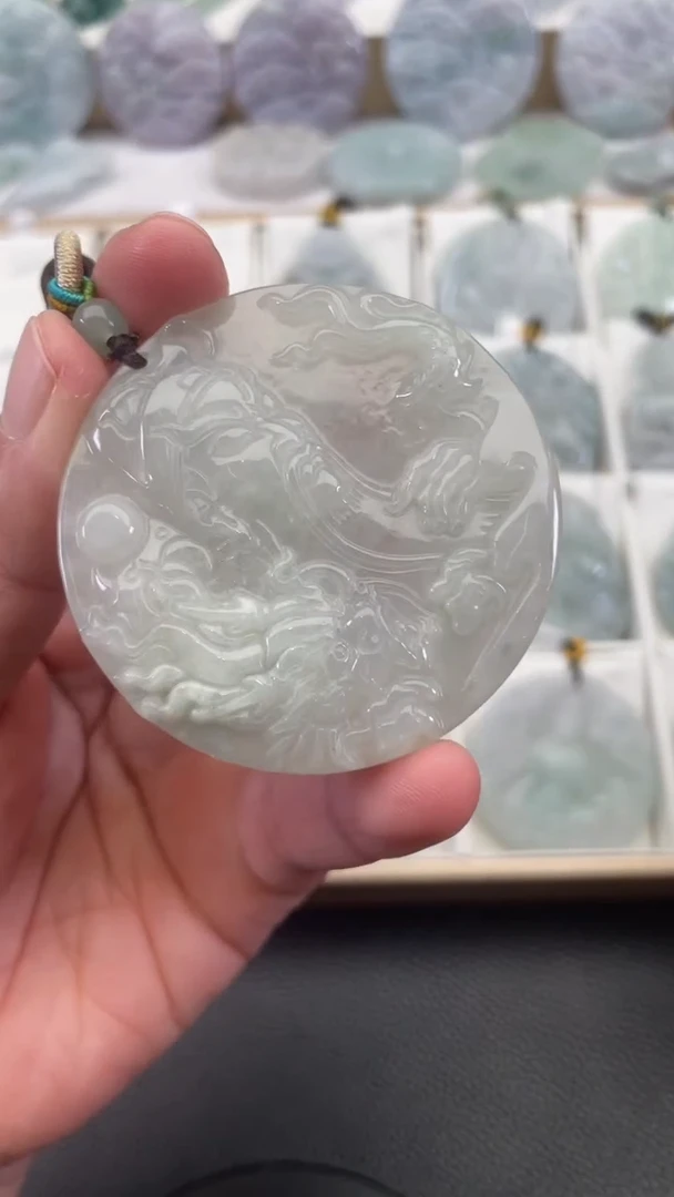 颈饰未镶嵌翡翠天然缅甸翡翠A货212