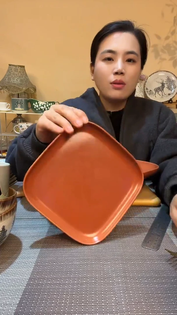 瓷片7英寸方盘 微瑕介意勿拍