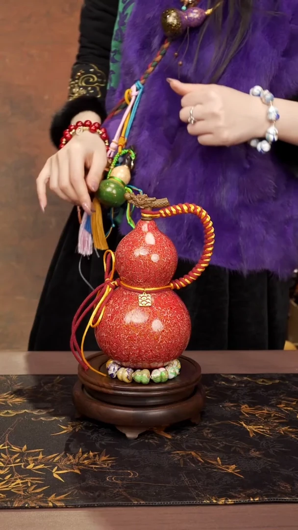 211--高端工艺大漆酒葫芦--299