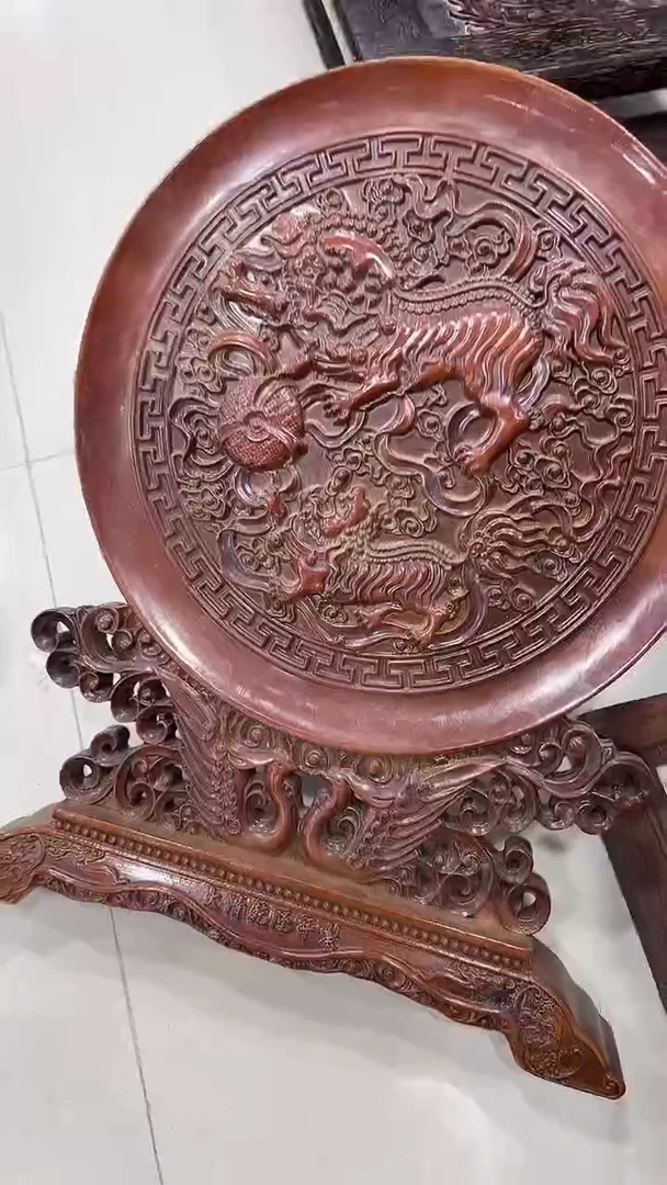 木沐头淘摆件木雕件
