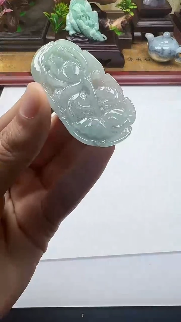 吊坠(不含链)未镶嵌翡翠1
