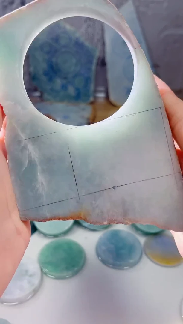 裸石翡翠天然翡翠A货石 南 836