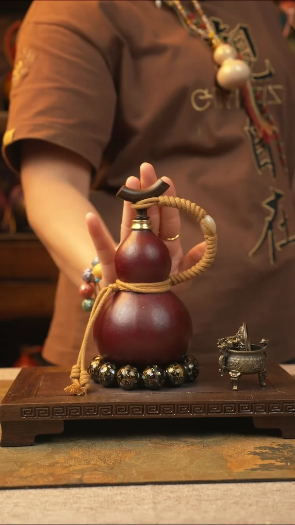 513大漆一物一拍记葫堂出品【不带手串】