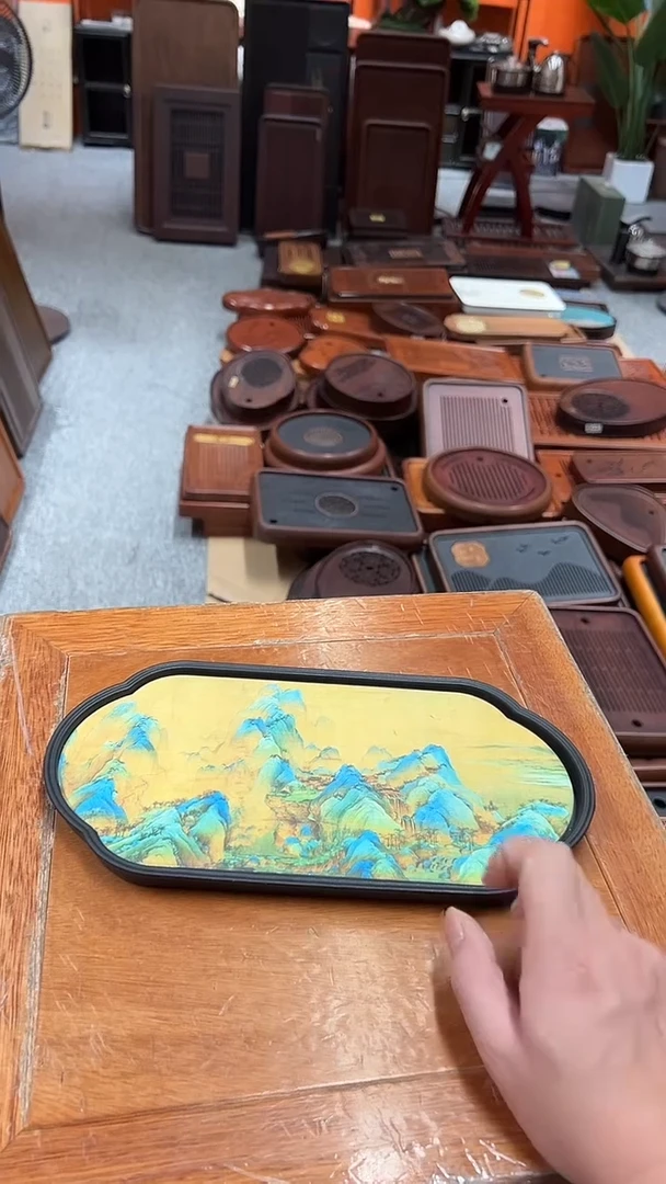 吸水茶盘28CM*宽14CM茶盘