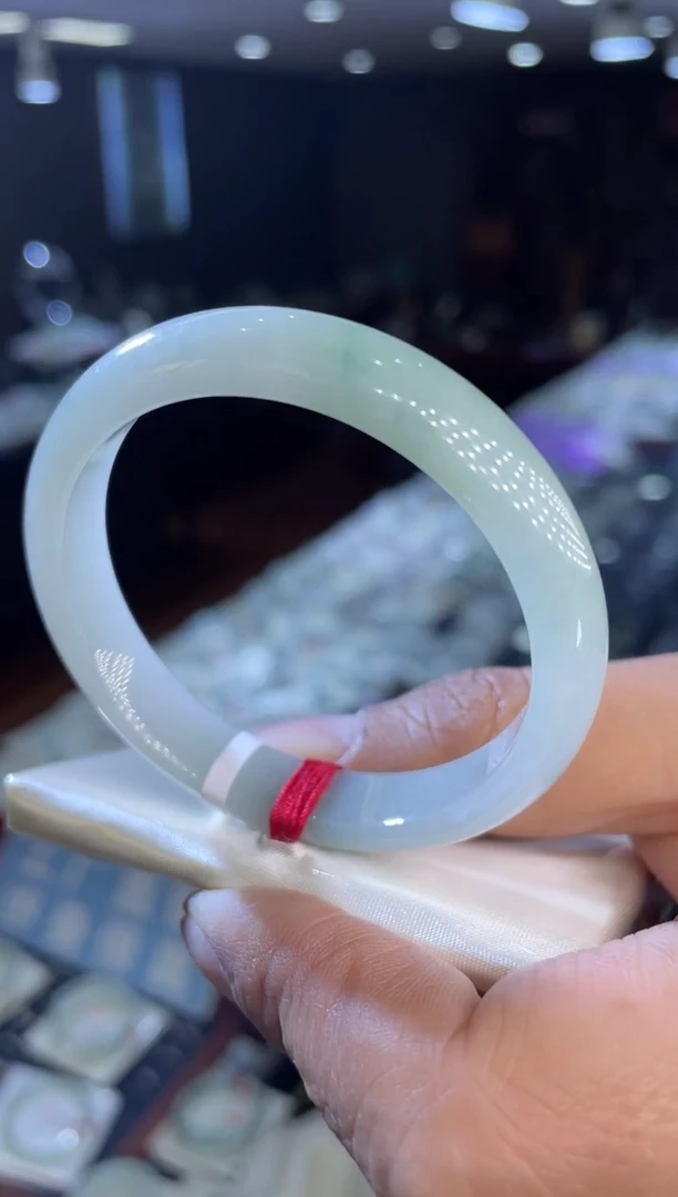 未镶嵌手镯翡翠正圈50-51