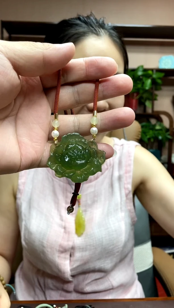 岫玉未镶嵌吊坠·4