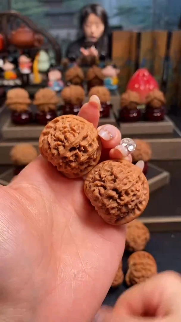 【闪购商品】文玩核桃吊坠K253龙墩38