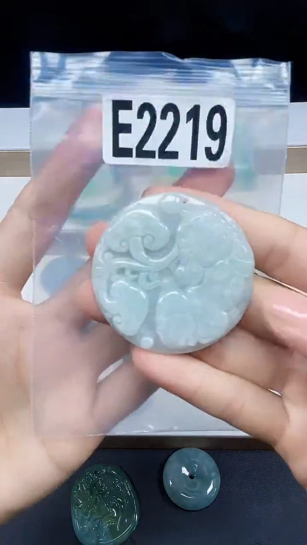 颈饰未镶嵌翡翠翡翠珠宝吊坠挂件