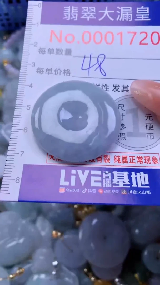翡翠未镶嵌吊坠(不含链)1720