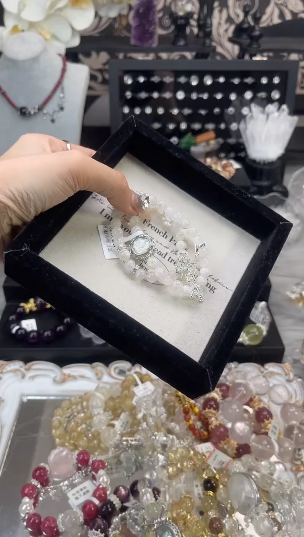 【闪购商品】水晶手链未镶嵌天然水晶 多样性发货