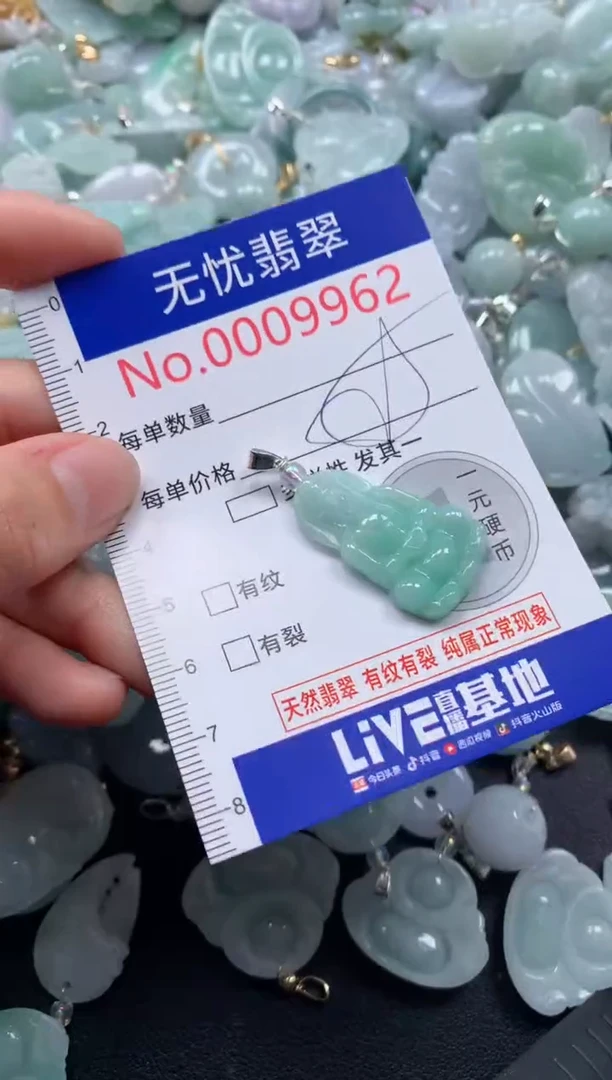 颈饰未镶嵌翡翠9962