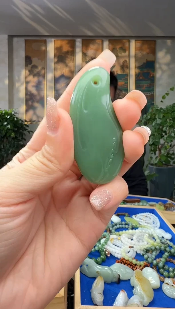 颈饰未镶嵌和田玉拍一发一