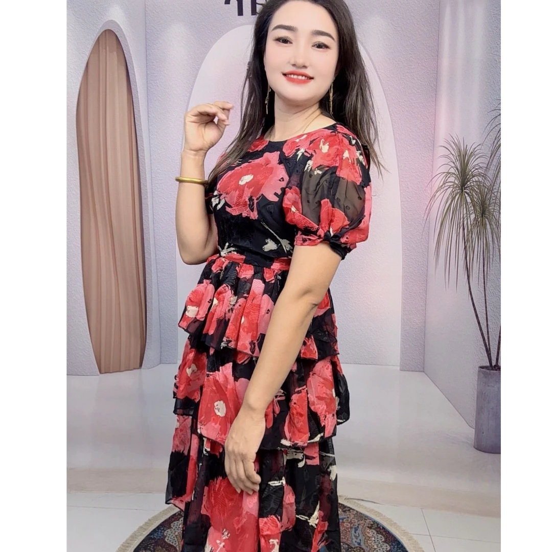 2025年新款网红kazakqa  girip 连衣裙