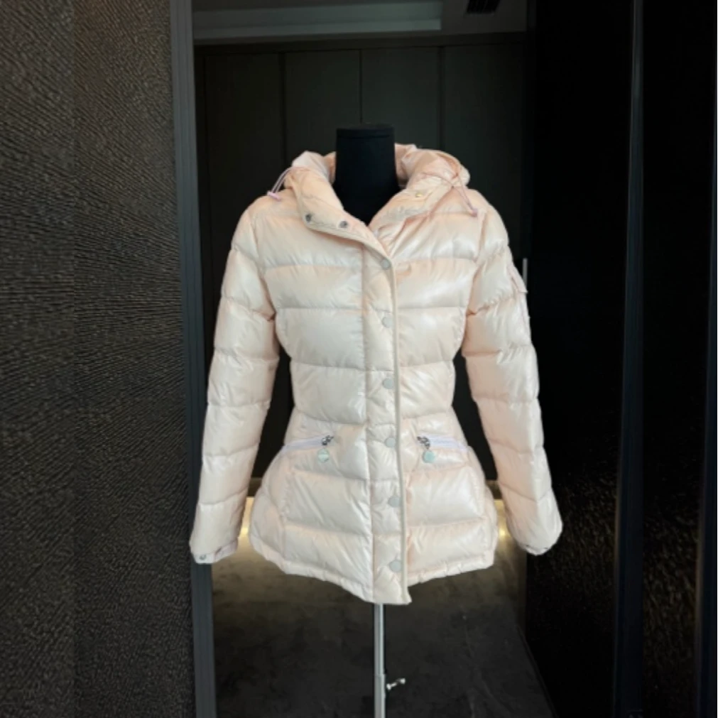 【Cikky定制】加绒加厚款女士短外套直下摆连帽设计师时尚纯色大衣