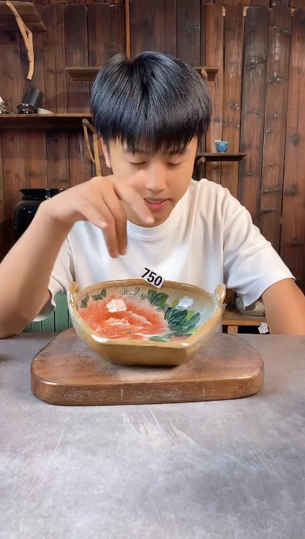 碗750，手工手绘，超值陶瓷