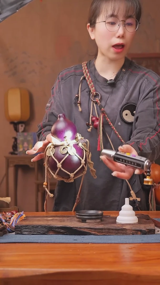 657号链接精品大漆葫芦现货现发[一物一拍]