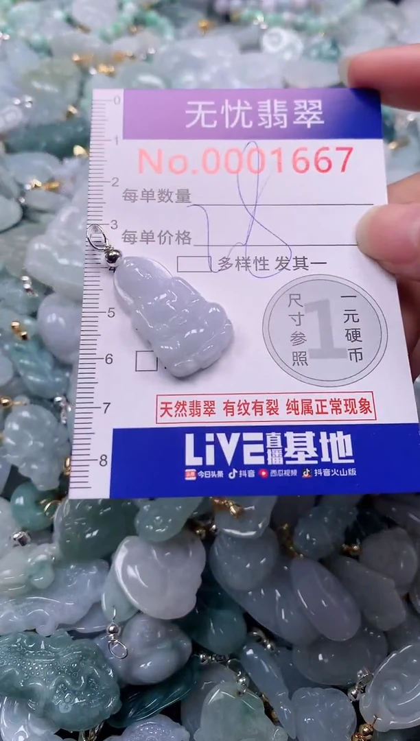 颈饰未镶嵌翡翠1667