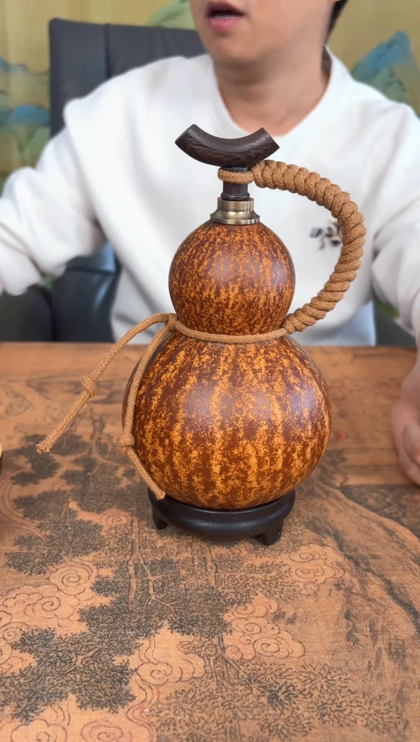 天然大漆工艺酒葫芦 一物一拍