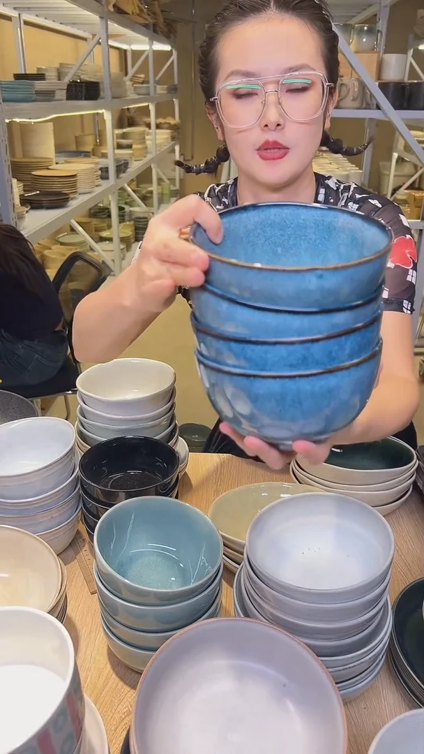 瓷277进出口高温釉下彩陶瓷餐具