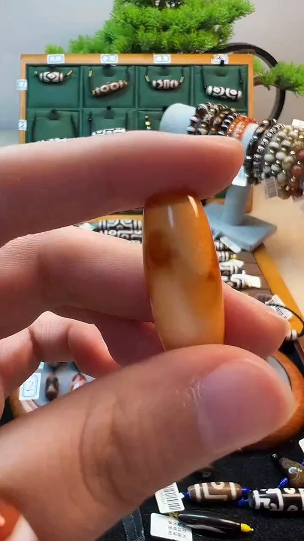 玛瑙/玉髓（覆膜）颈饰未镶嵌89（微瑕随机发货）