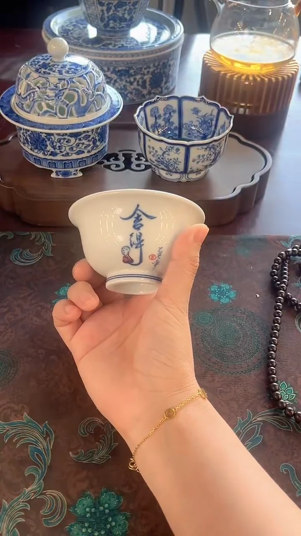 镹曰陶手工手绘制作茶具120