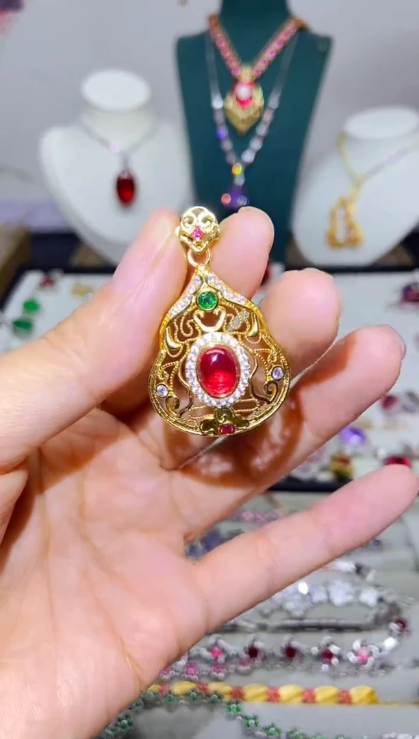 银S925镶嵌戒指烟晶1