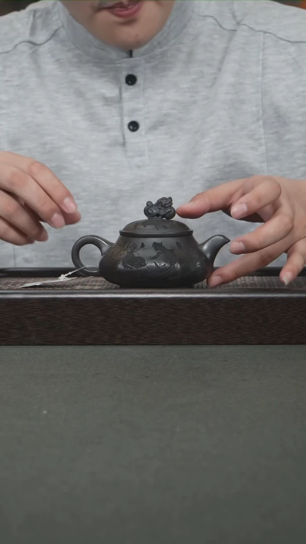 茶壶紫砂宜兴紫砂200cc1037