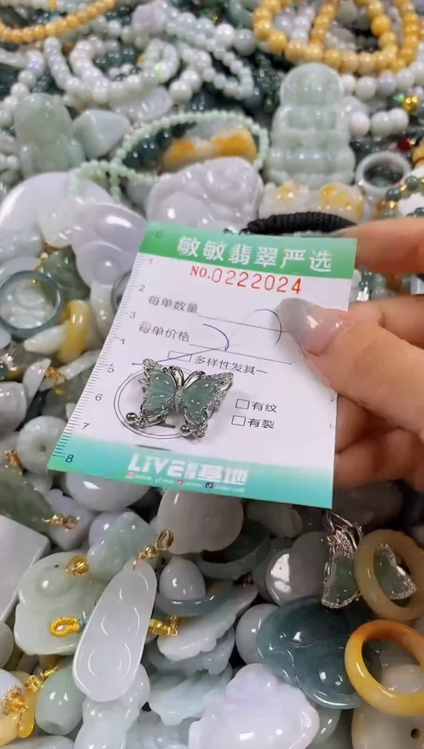 翡翠未镶嵌颈饰闪购0222024多样性发其一