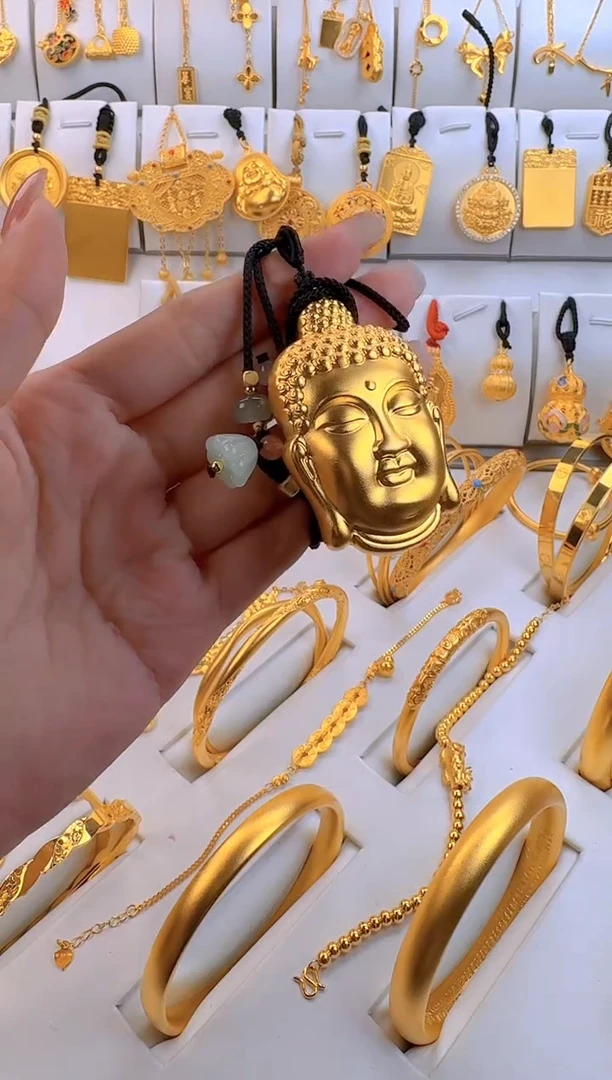 无足银?*凡大佛头吊坠      总重22g外2.1g