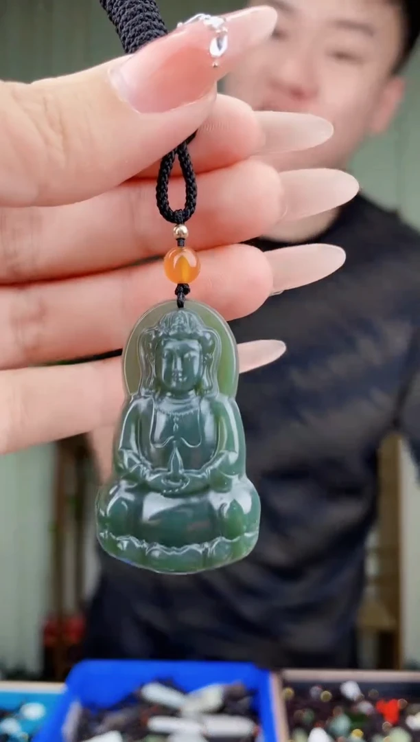 和田玉未镶嵌挂件拍一发一，多样性发货！
