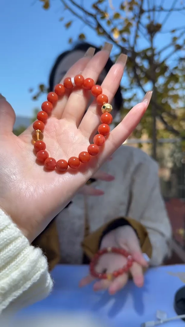 未镶嵌珠串南红玛瑙11.27-9mm（多样发其一）961985088