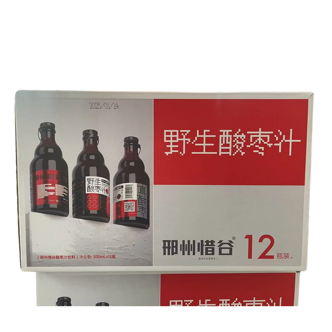 邢州惜谷野生酸枣汁饮料330ml*12瓶