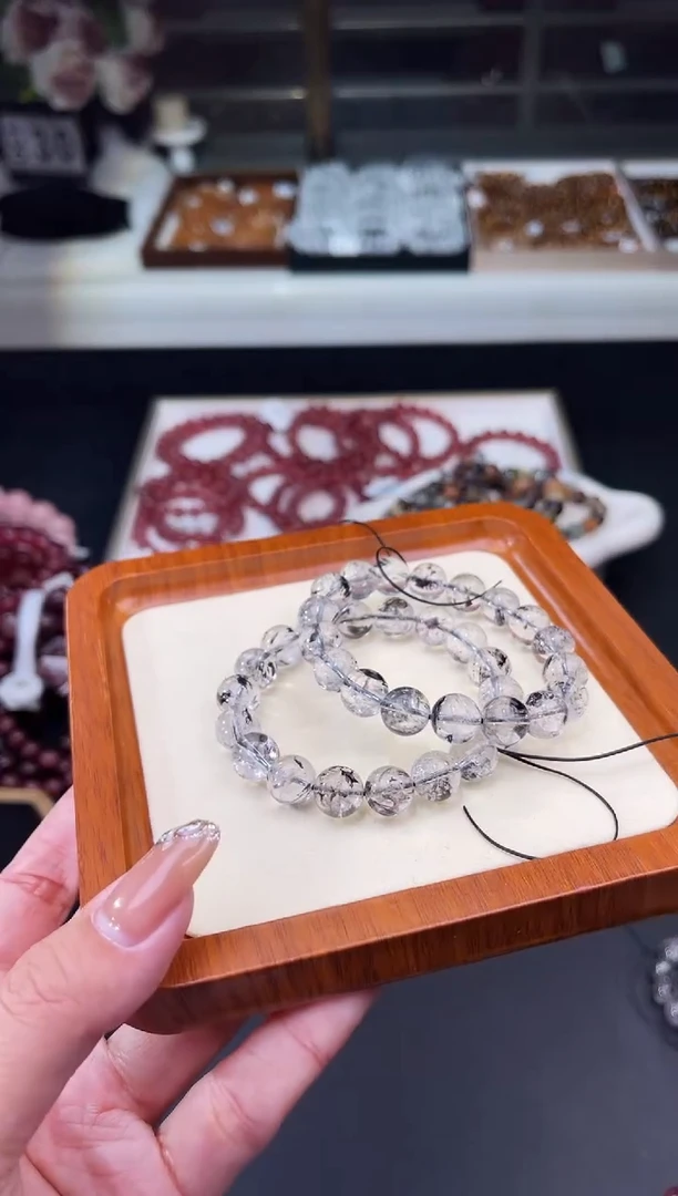 【闪购商品】水晶/未镶嵌闪灵手串10mm