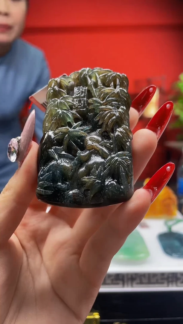 未镶嵌定制翡翠翡翠A货 LL078多样性发其一