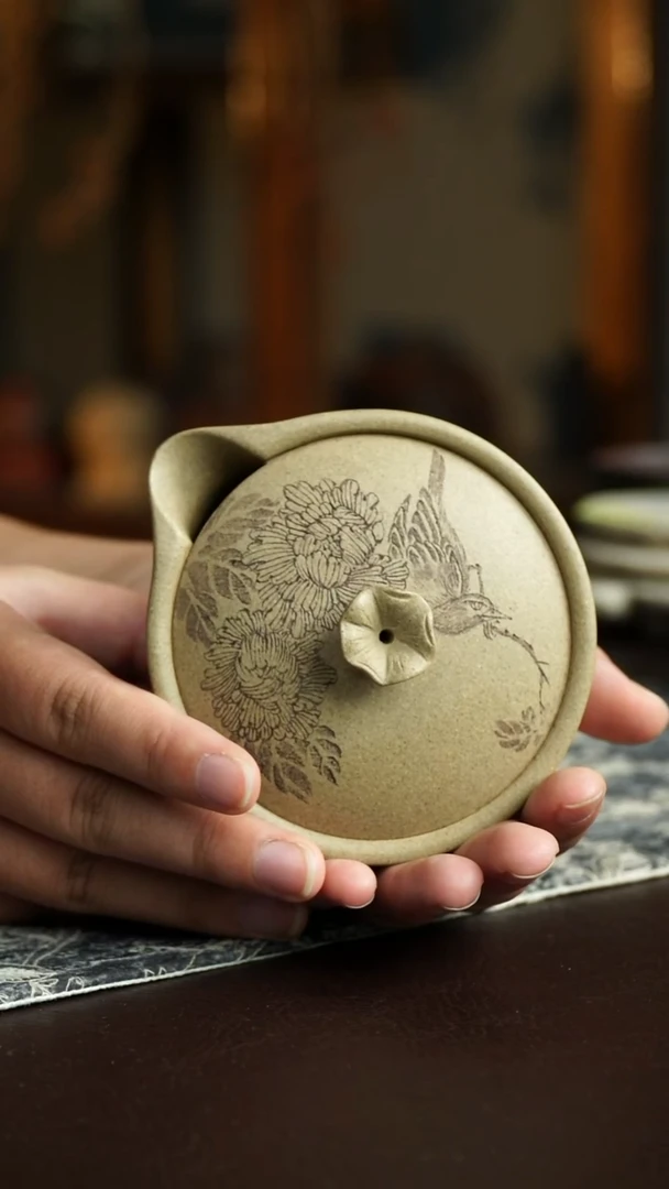 茶杯紫砂83号李建军老师手抓宜兴紫砂原矿作品