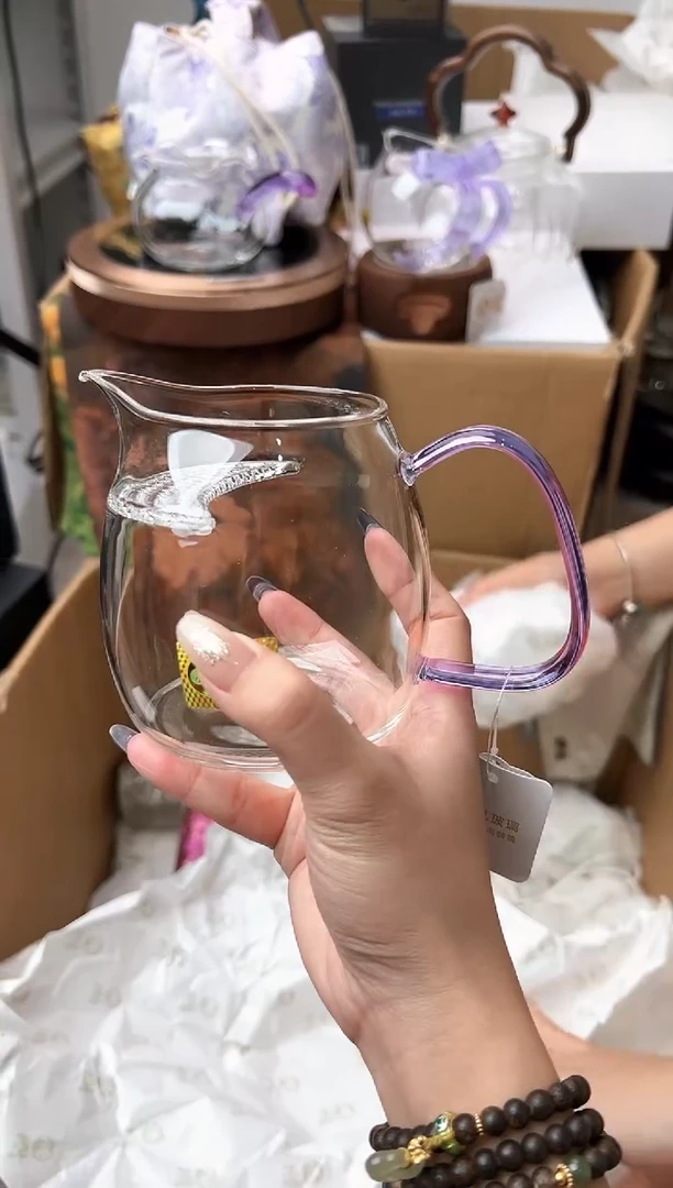 禾墨清韵茶海浅紫色