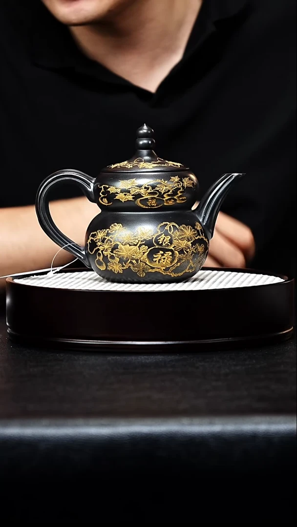 茶壶紫砂葫芦手工紫砂壶
