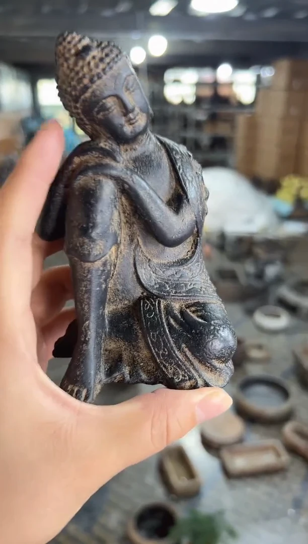 陶土【火山泥】睡佛