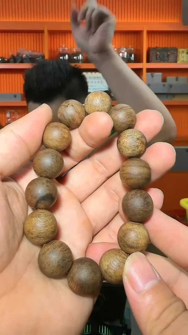 沉香手串59号单圈海南35g+1.6多样性发一