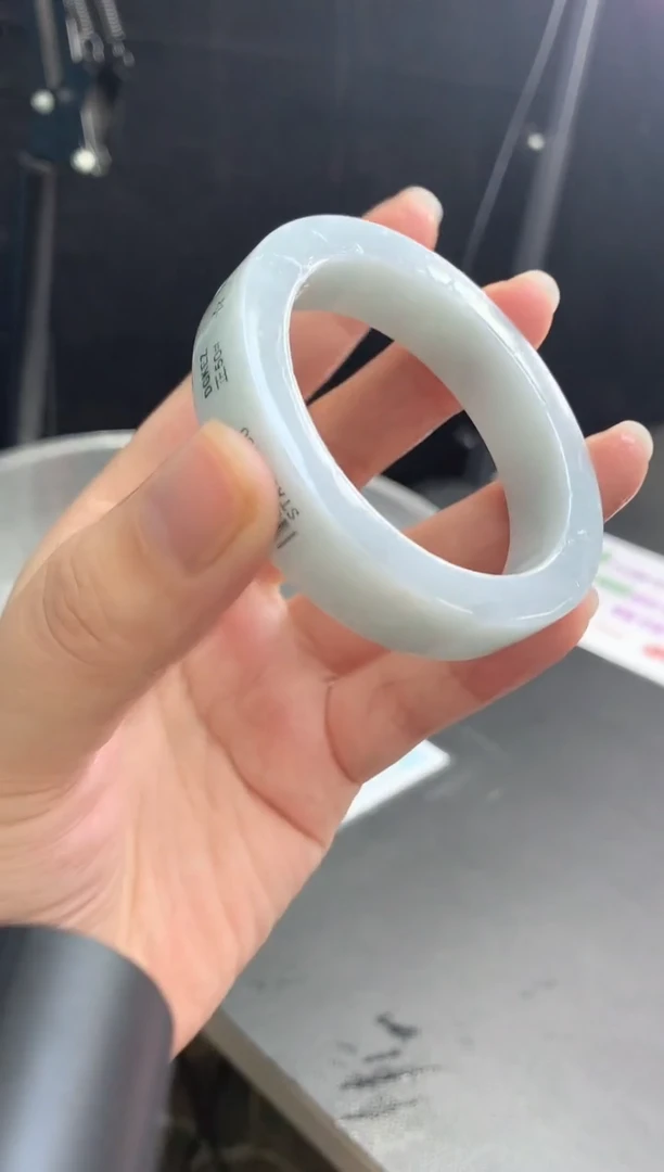 【闪购商品】定制翡翠手镯未镶嵌2  50-51正