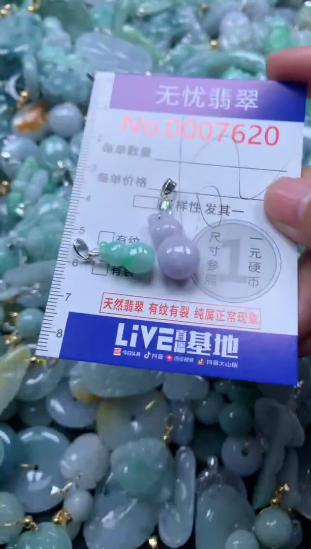 颈饰未镶嵌翡翠7620
