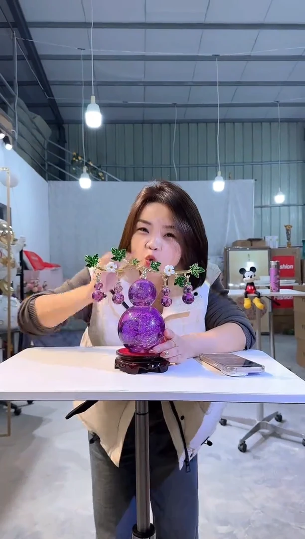 于清花瓶花器A-早7