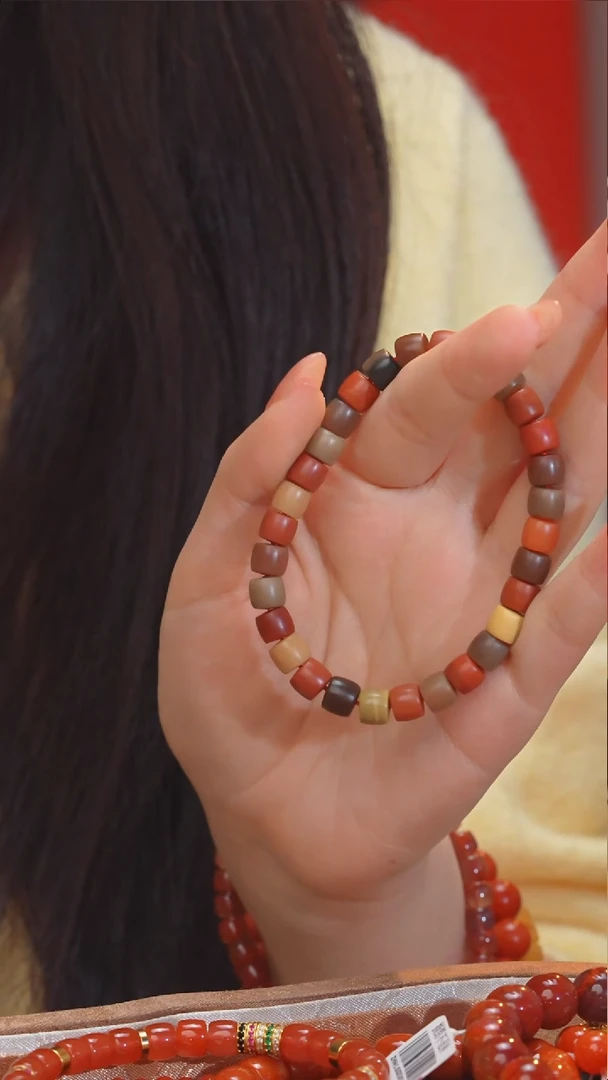 【闪购商品】南红玛瑙手串未镶嵌卡6-7@@W9433