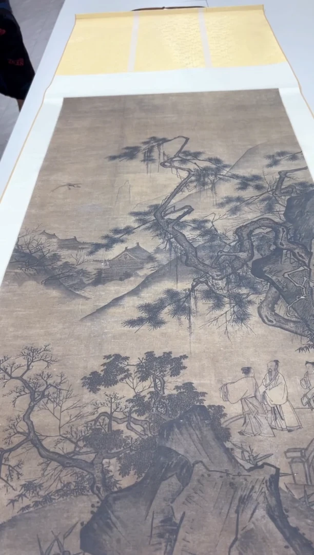 【复刻品】马远 山楼来凤
