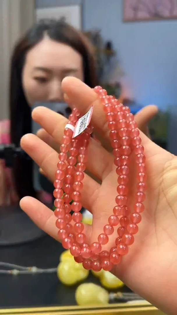 手串未镶嵌南红玛瑙手串