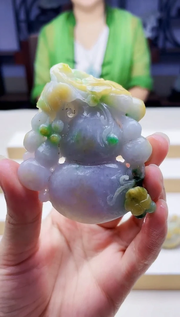 未镶嵌定制翡翠毛货09280274