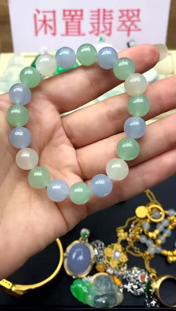 未镶嵌手串翡翠416 -中国好珍宝