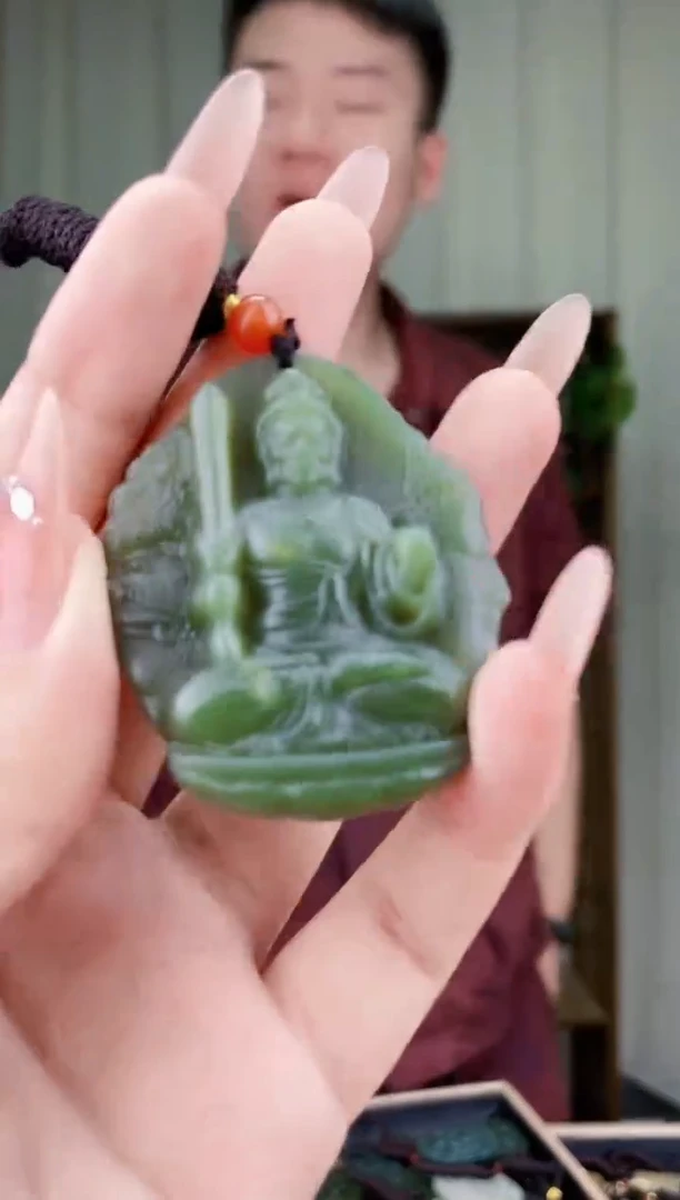 和田玉未镶嵌挂件拍一发一，多样性发货