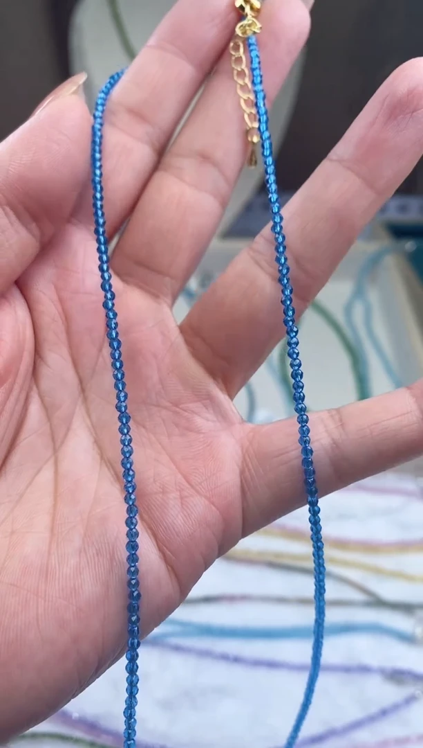 【闪购商品】尖晶石颈饰14K金镶嵌诗颜珠宝甄选SYZB62